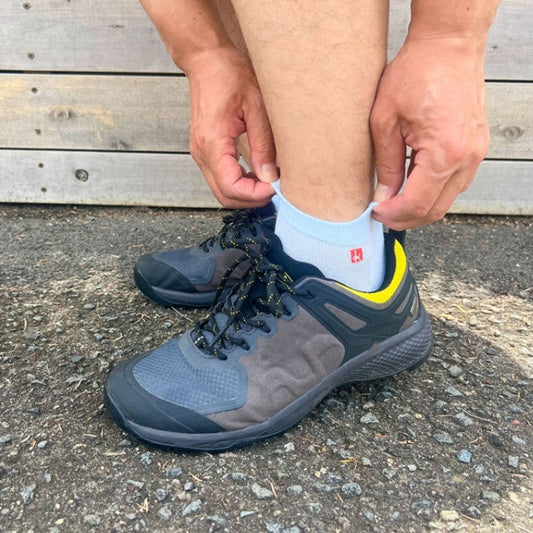 knitido EU 薄手 クールマックス アンクル 5本指ソックス 25-27cm【数量限定】