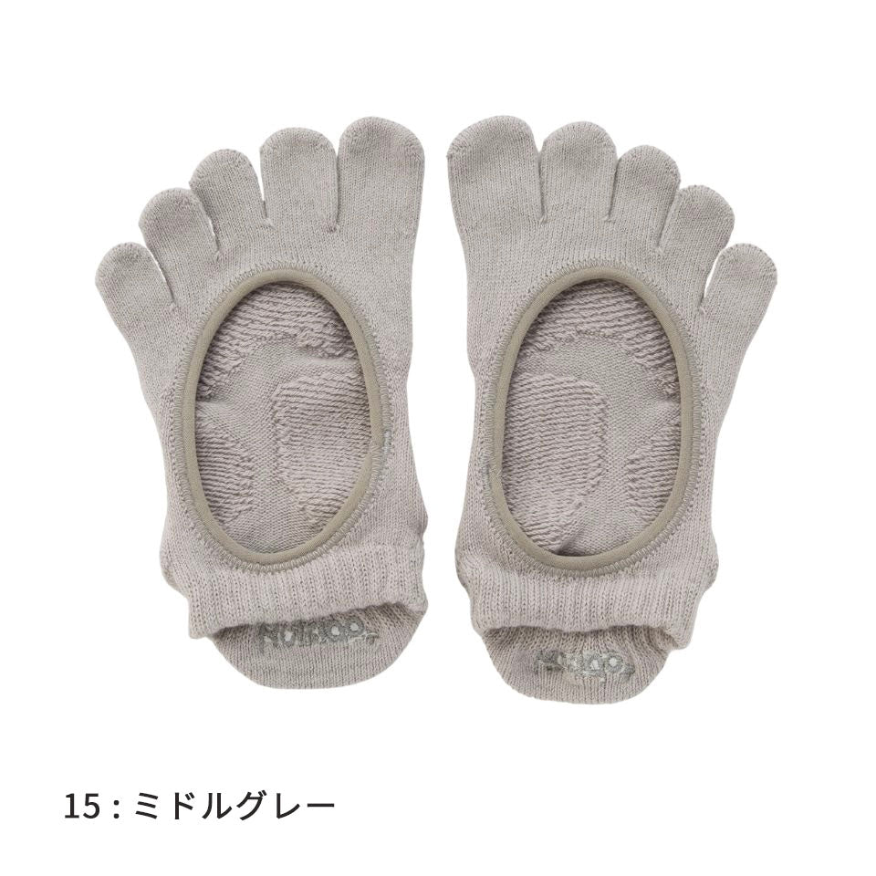 knitido ベーシック・エアークッション カバー 5本指ソックス 25-27cm