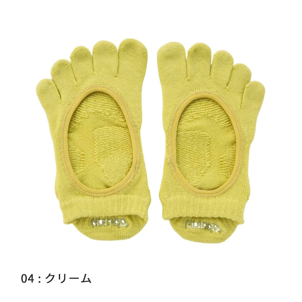 knitido ベーシック・エアークッション カバー 5本指ソックス 23-25cm