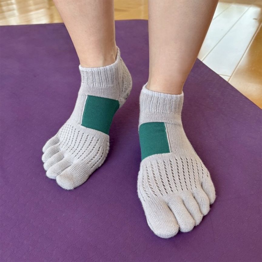 FIVE バイカラーアンクル