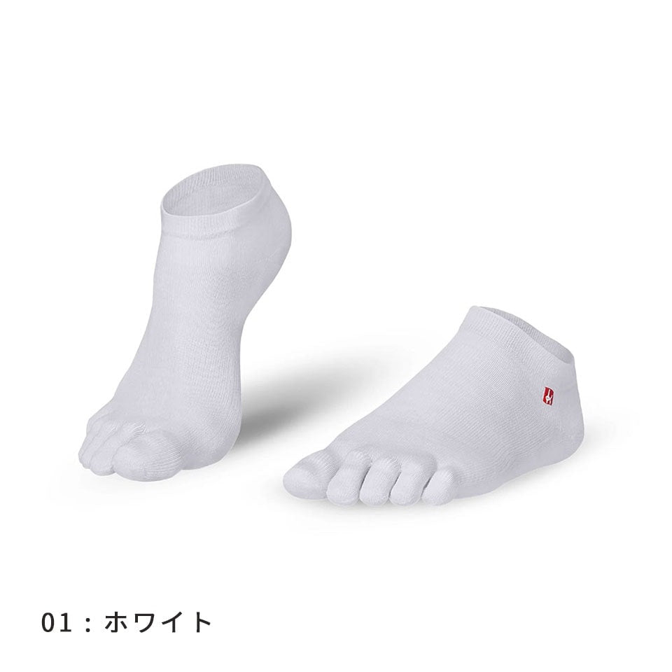 knitido EU 薄手 クールマックス アンクル 5本指ソックス 27-29cm【数量限定】