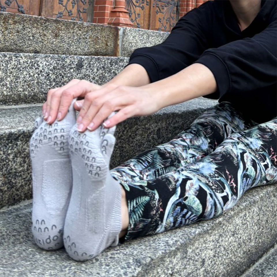 ベーシック・エアークッション アンクル 5本指ソックス