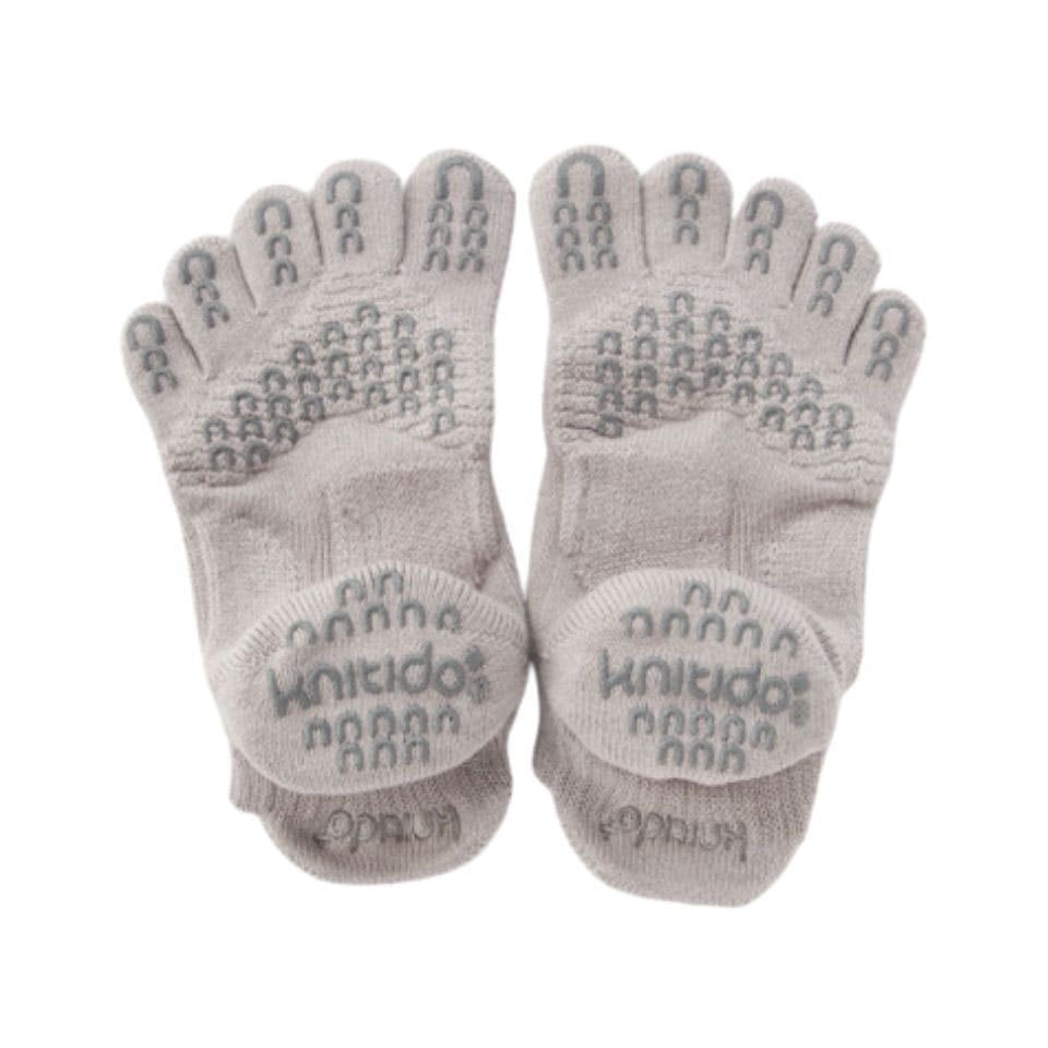 knitido ベーシック・エアークッション アンクル 5本指ソックス 21-23cm