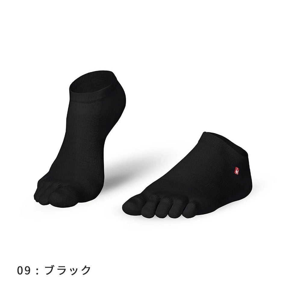 knitido EU 薄手 クールマックス アンクル 5本指ソックス 29-31cm【数量限定】