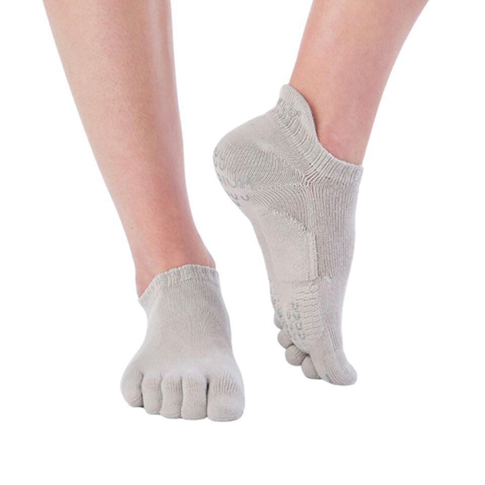 knitido ベーシック・エアークッション アンクル 5本指ソックス 21-23cm