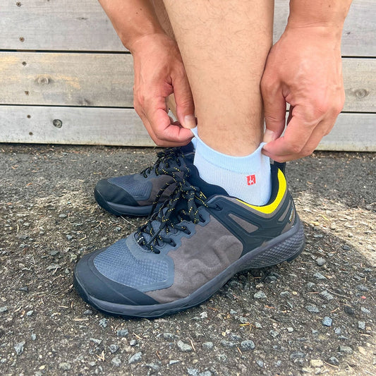 EU 薄手 クールマックス アンクル 5本指ソックス 27-29cm【在庫なくなり次第終了】