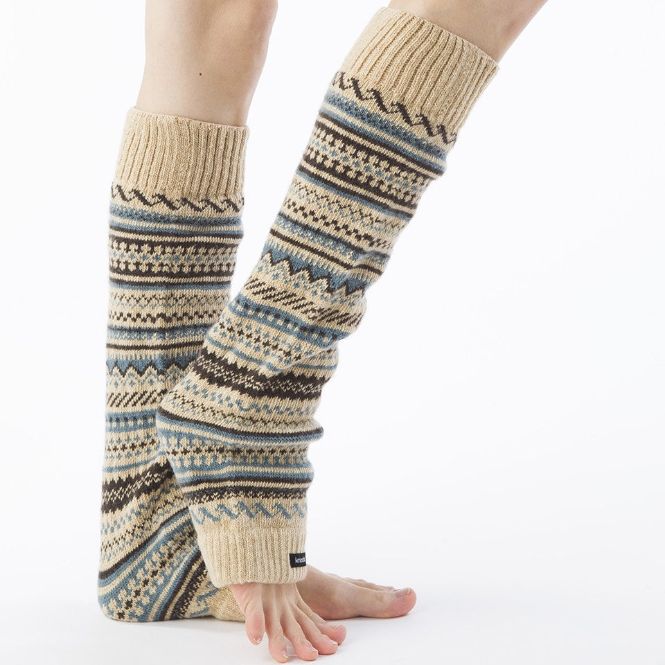 FAIR ISLE ミドルレッグウォーマー