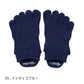 knitido ベーシック・エアークッション アンクル 5本指ソックス 21-23cm