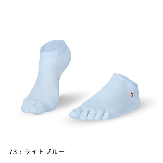 EU 薄手 クールマックス アンクル 5本指ソックス 23-25cm【在庫なくなり次第終了】